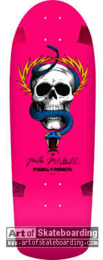 Skull & Snake (hot pink)