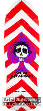 Skull & Spade (red/white)