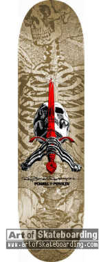 7-Ply Skull & Sword - Natural