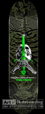 7-Ply Skull & Sword - Green