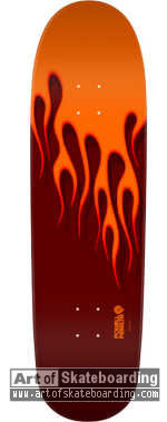 Hot Rod Flames 19 (orange/red) 