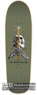 Classic K-10 - Skull and Sword (olive)