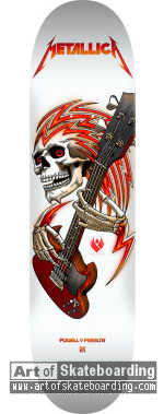 Powell Peralta x Metallica - Flight White