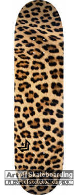 Mini-Logo Fin Fur Feather - Leopard Fur