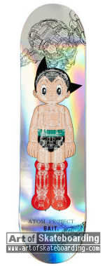 BAIT x Astro Boy 3 Piece Glow-in-the-Dark Set (silver foil)