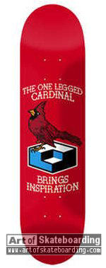 The One Legged Cardinal