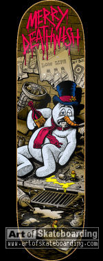 Drunky the Snowman