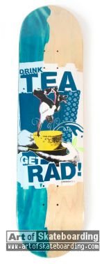 Drink Tea, Get Rad v3 (Dip Die)