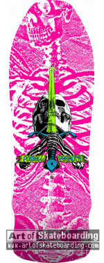 GeeGah Skull and Sword (hot pink)