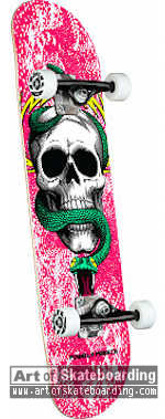 One Off - Skull & Snake Pink (Factory Complete)