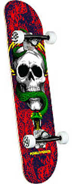 One Off - Skull & Snake Red/Navy (Factory Complete)