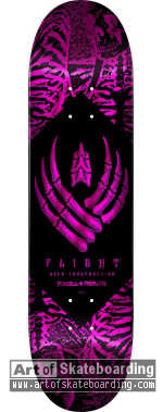 Skeleton Foil Flight - Pink