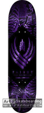 Skeleton Foil Flight - Purple