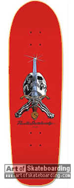 Classic K-10 - Sword and Skull (red)