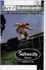 Intensity Skates 1994 Spring/Summer catalog