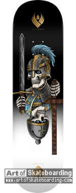 Flight - Chess Skulls (gold foil)