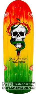 Old School Skull & Snake Reissue (rasta fade)
