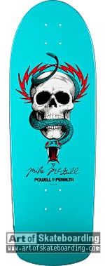 Skull and Snake (turquoise)