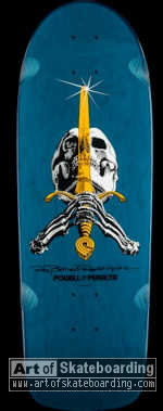 OG Ray Bones Sword & Skull (blue)