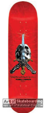 Rodriguez Skull & Sword Red