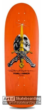 Skull and Sword (orange)