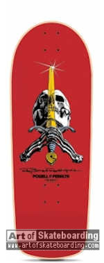 Snub Nose - Skull and Sword (red)