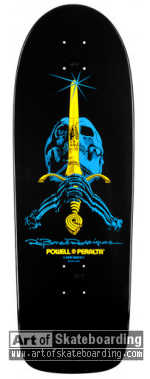 Skull and Sword Black