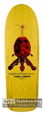 Snub Nose - Skull and Sword (yellow)