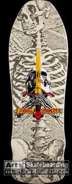 GeeGah Sword and Skull (white)