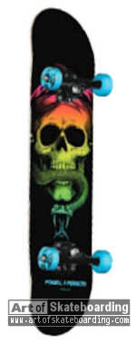 Black Light Blue - Skull & Snake (Factory Complete)