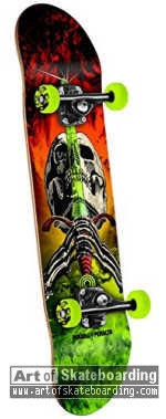 Storm Red/Lime - Sword & Skull (Factory Complete)