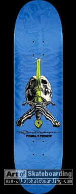 Street/Park Sword & Skull - Blue