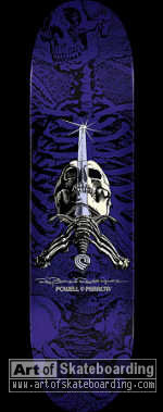 Street/Park Sword & Skull - Purple