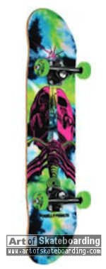 Tie Dye - Skull & Sword (Factory Complete)