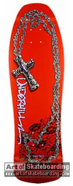 Chain and Cross (red)