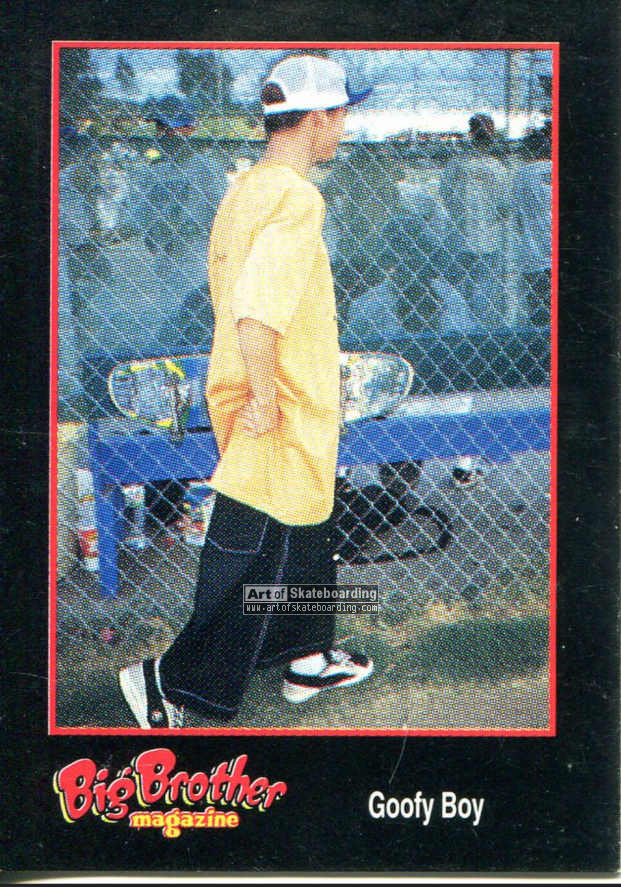 Big Brother Trading Cards - Goofy Boy